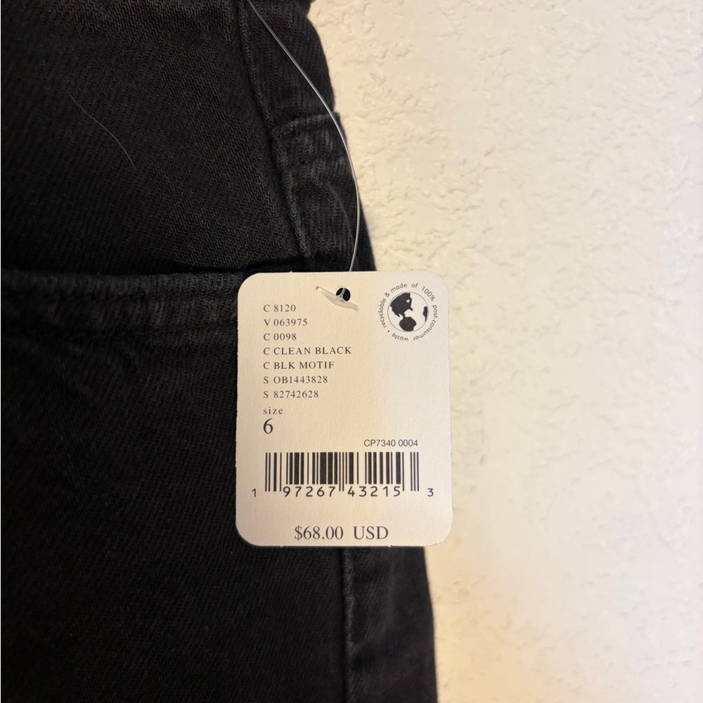 Free People We the Free Black Denim Skirt - Picture 4 of 5